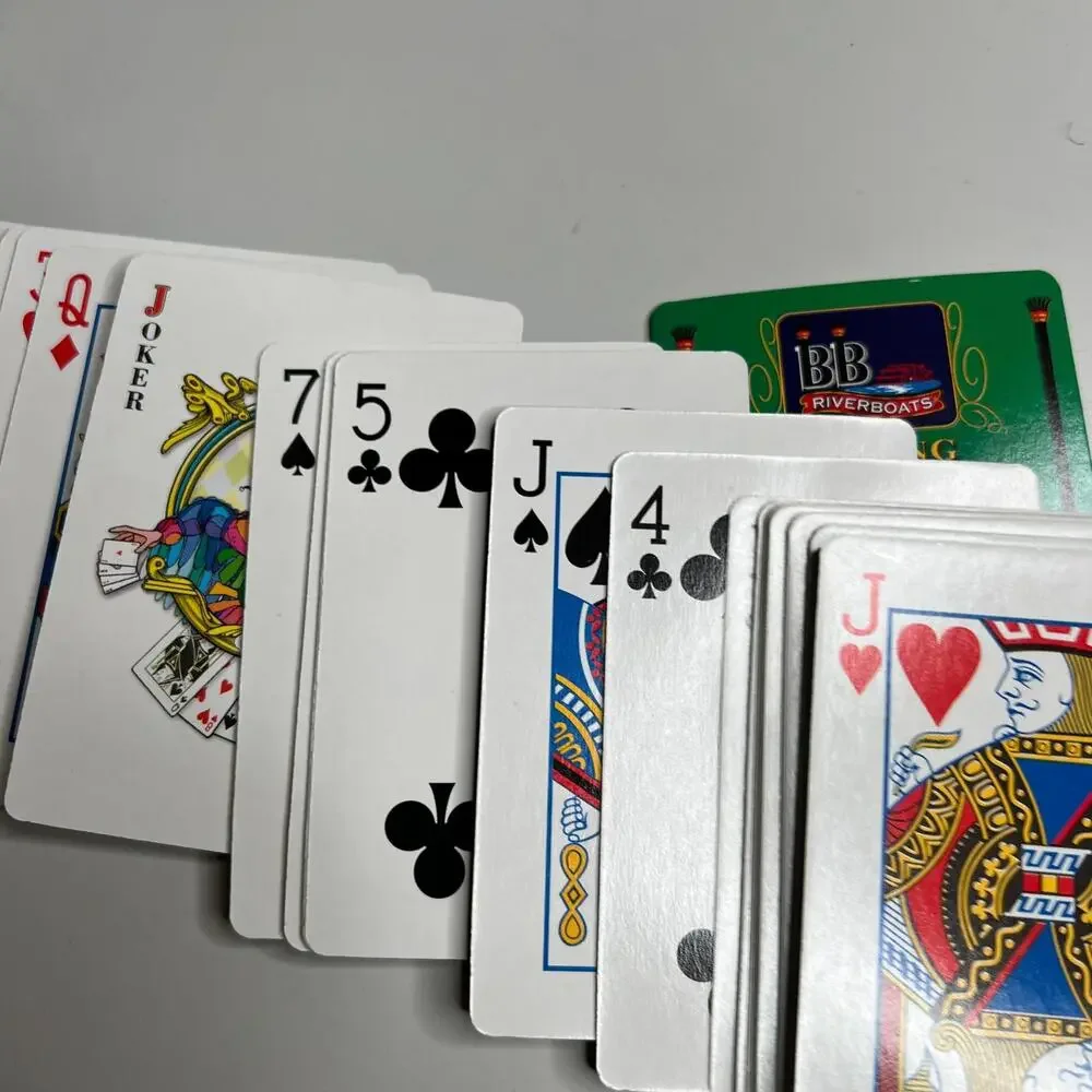 BB Riverboats Playing Cards Port of Cincinnati Souvenir‎ Deck Complete Vintage